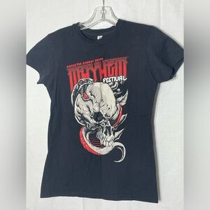 Rockstar Mayhem 2014 Festival Concert Size Youth Large T-Shirt